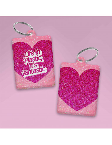 LLAVEROS RECTANGULAR BARBIE