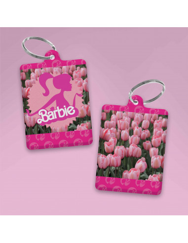 LLAVEROS RECTANGULAR BARBIE