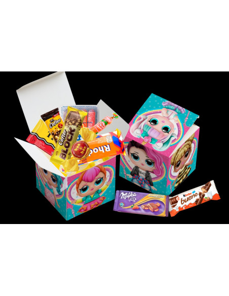 24 DISEÑOS PARA CAJA CUBO SUBLIMADA