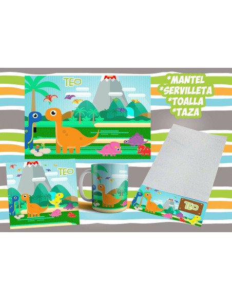 Pack Jardin - Dinosaurio