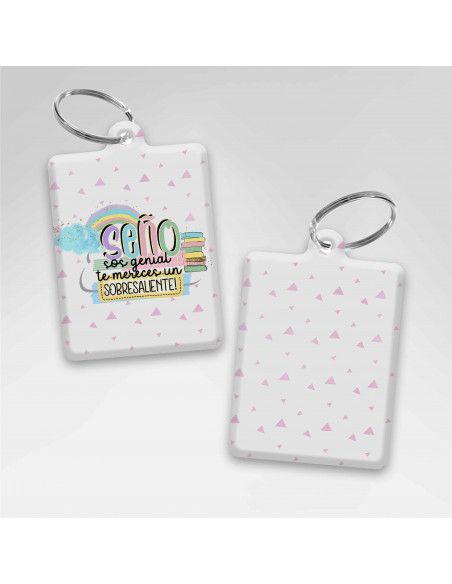 copy of LLAVEROS RECTANGULAR DIA DEL MAESTRO - PACK 1