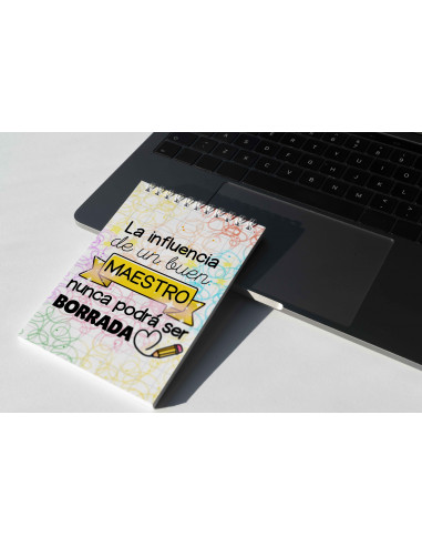 Anotadores día del maestro