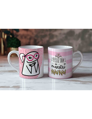 Tazas flork día del maestro