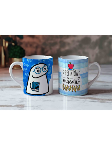 Tazas flork día del maestro