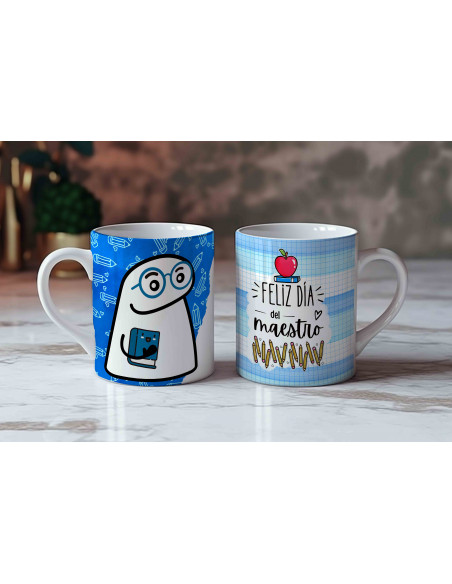 Tazas flork día del maestro