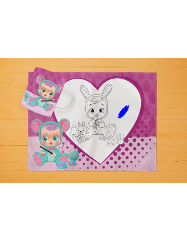 42 DISEÑOS DE INDIVIDUALES+ TAZA PARA...