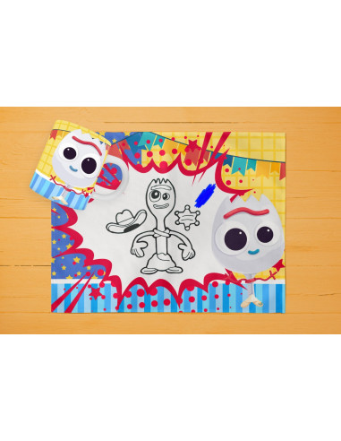 42 DISEÑOS DE INDIVIDUALES+ TAZA PARA...