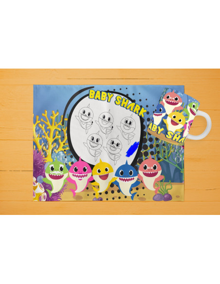 42 DISEÑOS DE INDIVIDUALES+ TAZA PARA PINTAR/COLOREAR