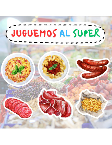 Juguemos al super - comidas y bebidas