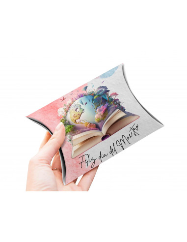 Cajita almohada día del maestro