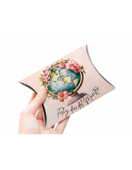 Cajita almohada día del maestro