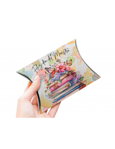 Cajita almohada día del maestro