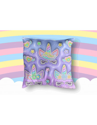 Taza Almohadón Unicornio 3D