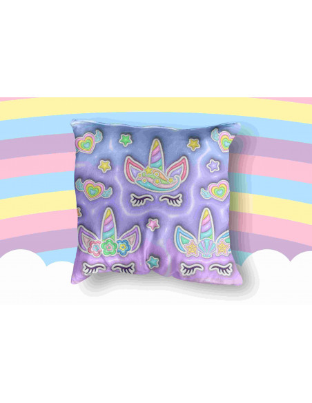 Taza Almohadón Unicornio 3D
