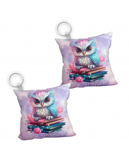Llavero almohada día del maestro