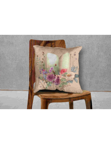 Almohadones vintage libros