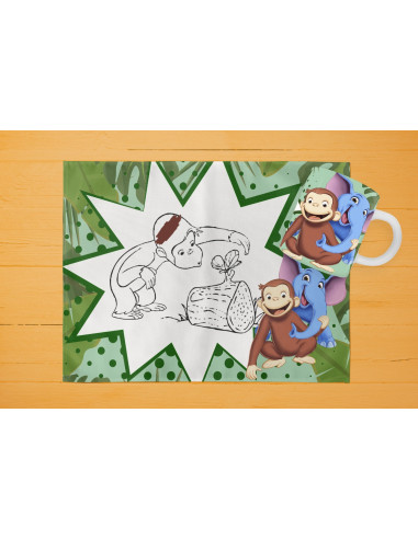 42 DISEÑOS DE INDIVIDUALES+ TAZA PARA...