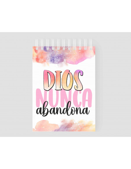 Anotador/cuaderno frases cristianas