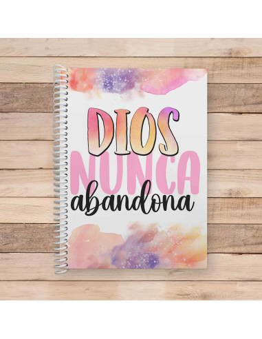 Anotador/cuaderno frases cristianas