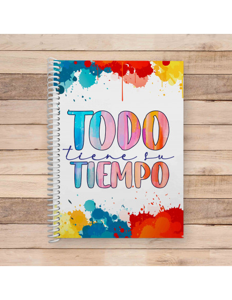 Anotador/cuaderno frases cristianas