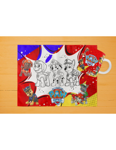 42 DISEÑOS DE INDIVIDUALES+ TAZA PARA...