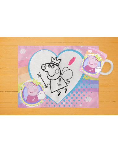 42 DISEÑOS DE INDIVIDUALES+ TAZA PARA...