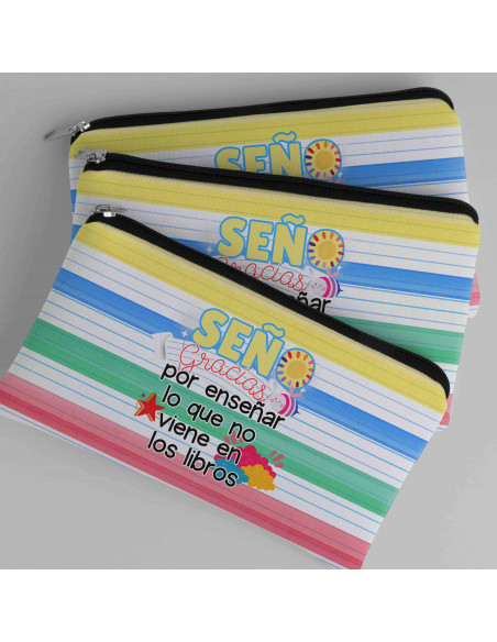 Cartucheras día del maestro