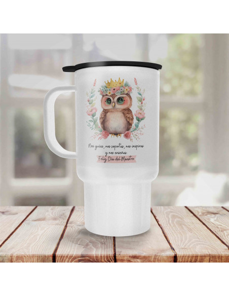 Tazas/Jarro día del Maestro Buhos