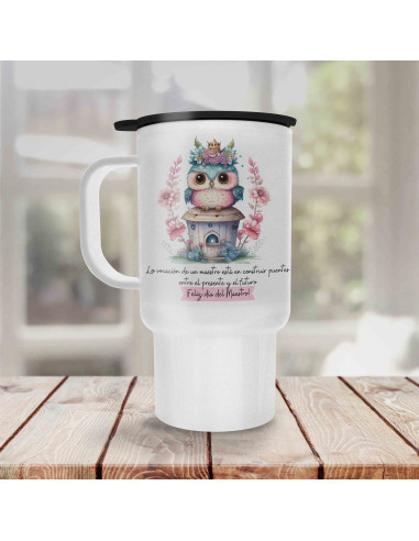 Tazas/Jarro día del Maestro Buhos