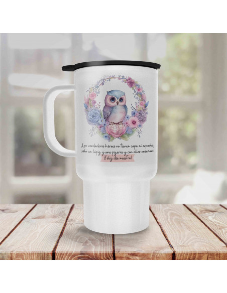 Tazas/Jarro día del Maestro Buhos