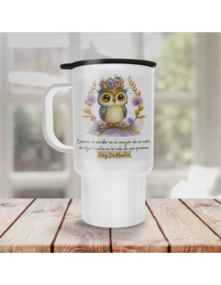 Tazas/Jarro día del Maestro Buhos