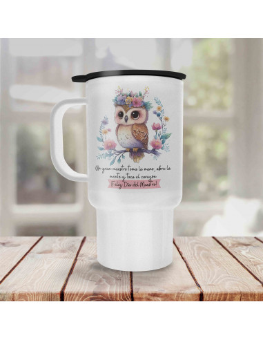 Tazas/Jarro día del Maestro Buhos