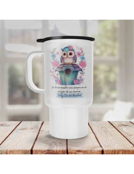 Tazas/Jarro día del Maestro Buhos