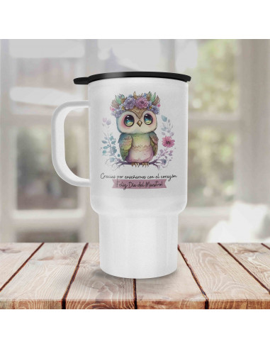 Tazas/Jarro día del Maestro Buhos