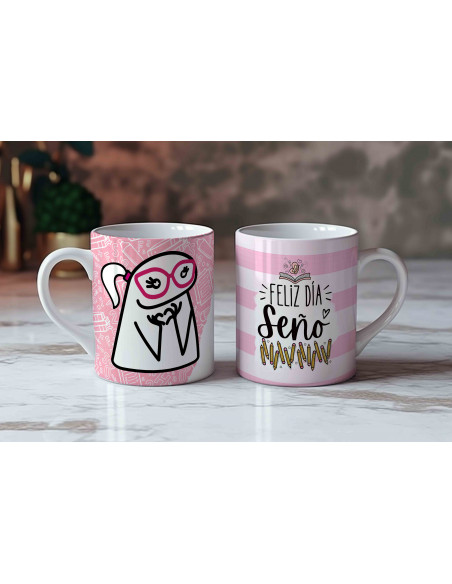 Tazas flork día del maestro