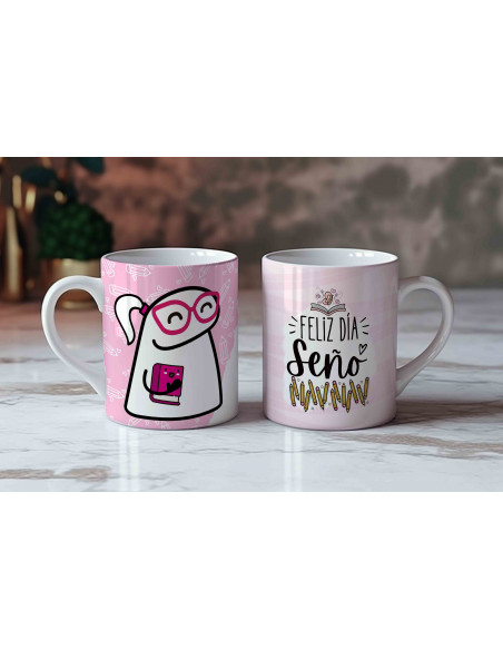 Tazas flork día del maestro