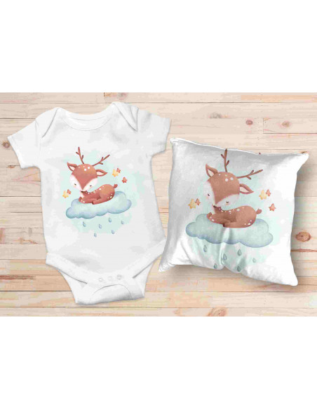 Body + Almohadon animalitos boho