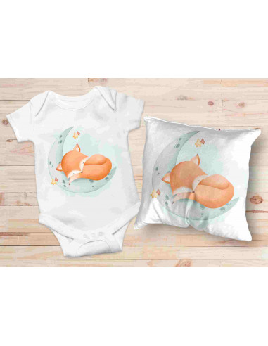 Body + Almohadon animalitos boho