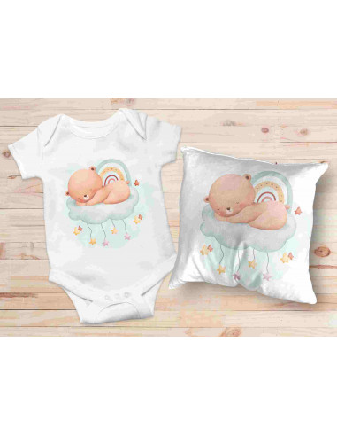 Body + Almohadon animalitos boho