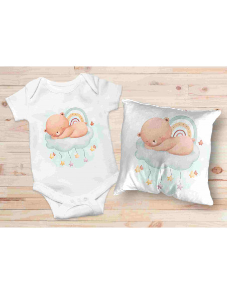 Body + Almohadon animalitos boho