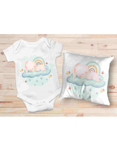 Body + Almohadon animalitos boho