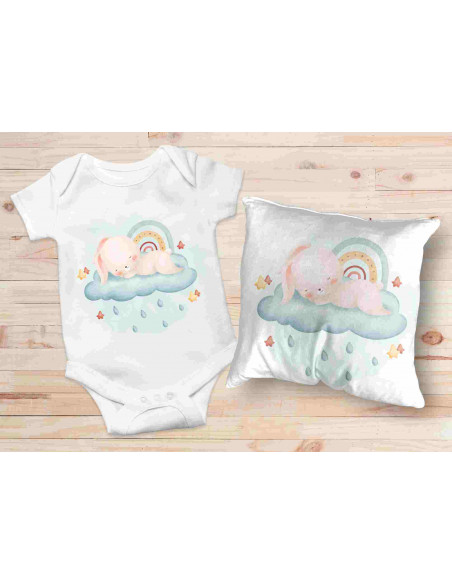 Body + Almohadon animalitos boho