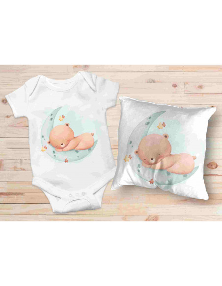 Body + Almohadon animalitos boho