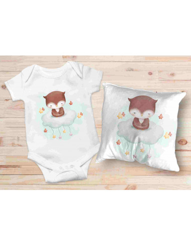 Body + Almohadon animalitos boho