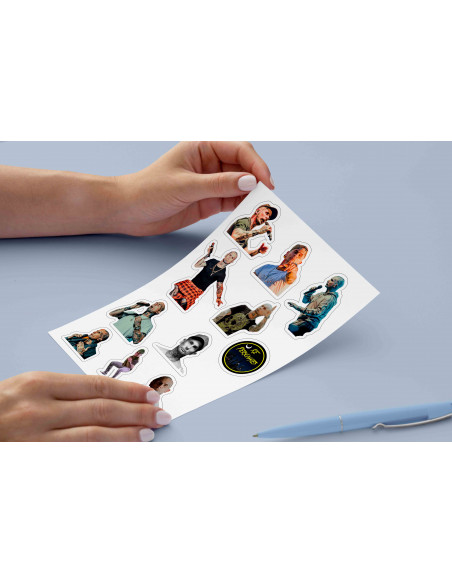 STICKERS K PERSONAJE