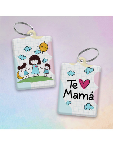 LLAVERO DIA DE LA MADRE DIBUJITO...