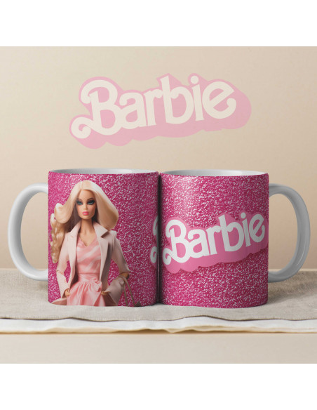TAZAS BARBIE