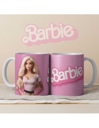 TAZAS BARBIE