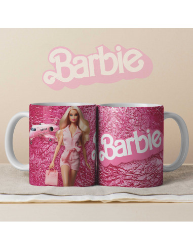 TAZAS BARBIE
