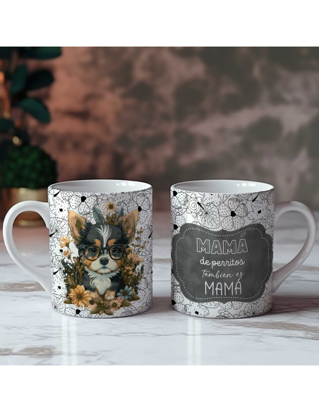 TAZAS MAMÁ PERRROS Y GATOS